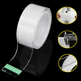 40 mm * 1 m / 3 m * 2 mm Magic Tape Waschbares Klebeband, doppelseitig Nano Acryl-Aufkleber, spurloses Klebeband