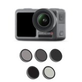 5 PCS CPL+ND4+ND8+ND16+ND32 5 IN 1 Set DJI OSMO Action Camera Lens Glass Professional Filter Set for Underwater Diving Aerial Photography All SCENERY