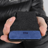 Funda protectora a prueba de golpes con borde de silicona suave y tejido de lujo para Xiaomi Mi9 Mi 9 Lite / Xiaomi Mi CC9 (no original)