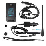 7PCS 2Pin Luidspreker MIC Walkie Talkie Handheld accessoires voor Baofeng UV9R-ERA