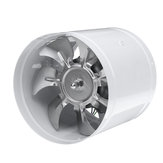 40W 6Inch Inline Duct Fan Booster 150mm Exhaust Blower Air Cooling Vent Ventilation Fan 1080m³/ h