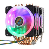 Cooler de CPU 6 Heatpipe com Ventoinha de Refrigeração RGB de 4 pinos para Intel 775/1150/1151/1155/1156/1366AMD