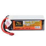 ZOP Power 22.2V 5000mAh 6S 65C Lipo-batteri med T-kontakt