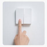 Xiaomi Mijia Smart Switch Wall Switch Single/Doubl/Three Open Dual Control Switch 2 Modes Switch Over Intelligent Lamp Lights Switch