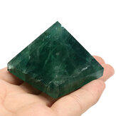 Natürliche Fluorit-Pyramidenkristalle Healing Display Quarzproben Steine Dekorationen