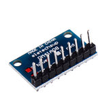 5 Stück 3,3V 5V 8-Bit rotes LEDs Anzeigemodul mit gemeinsamer Anode DIY-Kit