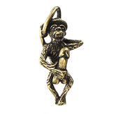 1 stück Thai Amulett Paladkik Affe Schlüssel Clip Kette Miniatur Messing Magie Heilige Wohlhabende Glück Geschenk Dekor