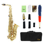 SLADE LD-896 Saxofone Alto em Mi bemol em Latão com Bolsa e Ferramentas de Limpeza