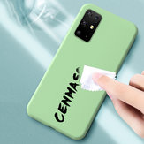 Bakeey Smooth Shockproof Soft Liquid Silicone Rubber Back Cover Protective Case for Samsung Galaxy S20+ / Galaxy S20 Plus