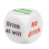 Adult Party Drinking Dise Game Playing Mora Dice Drink Decider Dice Wedding Party Favor Decoration