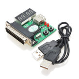Αξεσουάρ υπολογιστών Διαγνωστική κάρτα υπολογιστή USB Post Card Motherboard Analyzer Tester για φορητό υπολογιστή