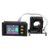 Medidor LCD Combo de Voltaje Corriente KWh Watthour 100A /200A /300A /500A 12V 24V 48V 96V DC120V Capacidad de Batería Monitoreo de Energía