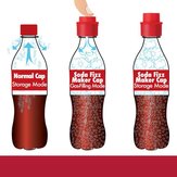 KCASA Soda Fizz Maker Cap Soda Drink Maker Bottles Cap Kitchen Drinkware