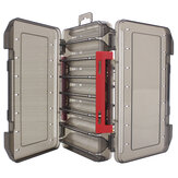 Cassetta da pesca ZANLURE a due lati in PP, scatola degli esche da pesca, scatole per l'attrezzatura da pesca - Giallo/Nero