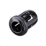 50pcs 5MM LED Holder Black Plastic Diode Lampshade Holder Clip Bezel Mount Light Case Cup Bezels Mounting Cases