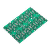 10PCS SOP24 SSOP24 TSSOP24 para DIP24 Placa de pinos PCB SMD para adaptador DIP 0.65mm/1.27mm para 2.54mm Passo de pino DIP Placa de circuito impresso Conversor de soquete