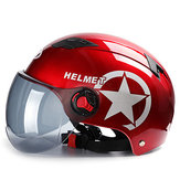 ヘッドプロテクターバイクモーターサイクルスクーターヘルメットファッション反紫外線ハーフフェイスハットベースボールキャップ