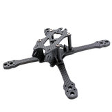 AlfaRC Razer140 3 pulgadas 140 mm Distancia entre ejes 4 mm Kit de armazón en forma de X verdadera para RC Drone FPV Racing