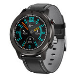 DT N.1 DT78 Cinturino in pelle con touch screen completo Monitor frequenza cardiaca BP BO2 Fitness Tracker Orologio smart