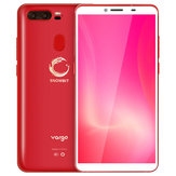 Vargo VX3 5,7 pouces HD + 3500mAh 6GB RAM 128 Go de ROM Helio P20 Téléphone intelligent Quad Core 4G 2,4 GHz