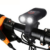 3000LM Double LED Rechargeable Bicycle Head Light Bike Type-C Lamp+Rotating Mount Headlamp