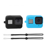 Stoßfeste Silikagel-Schutzrahmenhülle für die GoPro Hero 8 Black Action-Sport-Kamera