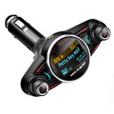 ACCNIC Stylish FM Modulator HandsFree Wireless bluetooth Car Charger Kit TF USB Music Receiver Adatper FM Transmitter MP3 Music Player