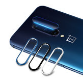 OnePlus 7 PRO için Bakeey Anti-çizik Metal Yüzük + Temperli Cam Telefon Kamera Lens Ekran Koruyucu