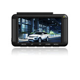 X17 1080P Araba DVR Kamera Otomatik Kayıt GPS G-Sensörü Algılama Park Hızı Monitör