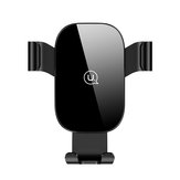 USAMS US-ZJ052 Uniwersalny automatyczny uchwyt na telefon w samochodzie dla iPhone 11 Pro X XR XS Max 8 Plus dla Samsunga S9/S9+ S8 Note 9 - Biały