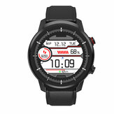 Bakeey S10P Full Touch Leather Strap Wristband Blood Pressure and Oxygen Monitor IP68 Waterproof Smart Watch