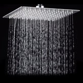8 Inch Square Ultra Thin Stainless Steel Bathroom Rainfall Shower Head Top Sprayer