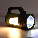 Foco LED de carga USB de 650LM Luz de trabajo a prueba de agua Lámpara de mano de emergencia
