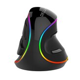 Delux M618 PLUS Wired Vertical RGB Gaming Mouse 6 Tasten 4000DPI Ergonomie Optische rechte Hand Mäuse für PC Laptop