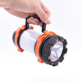 650LM 4800mah Lampe de Poche LED Rechargeable à Longue Portée Super Lumineuse Lampe Portable pour la Pêche et les Recherches