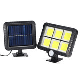 120 LEDs Solar Lamba PIR Motion Sensör Güvenlik Outdoor Duvar Lambası Su Geçirmez Bahçe Yard