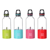 500 ml 60W USB elektrischer Fruchtsaftmixer Flasche tragbarer Mini-DIY-Entsafterbecher