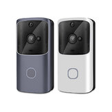 DROW M10 720P 166 ° Smart WIFI Video Doorbell Αμφίδρομη ανίχνευση κίνησης ήχου Συναγερμός Οθόνη ασφαλείας με εσωτερικό δέκτη