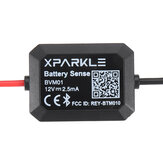 XPARKLE BVM01 Moniteur d'état de santé de la batterie de voiture Battery Sense Avec affichage de l'application téléphone Bluetooth pour pièces automobiles