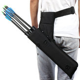 Zanlure GX01 Dreirohrköcher Bogentasche aus Canvas Pfeilbogen Hüfttasche für Outdoor-Schießen.