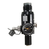 Régulateur de réservoir haute pression avec valve et filetage 5/8''-18UNF, pression jusqu'à 4500Psi.