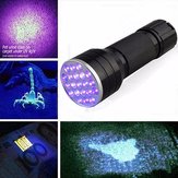 Κράμα αλουμινίου 21LED UV Ultra Violet Mini Blacklight Φακός φακός Φωτιστικό εξωτερικού χώρου