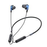 BlitzWolf® BW-BTS4 bluetooth 5.0 Earphone Wireless Neckband Dual Dynamic Driver Magnetic Sports Headphone with Mic