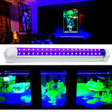 Barra de luz rígida UV ultravioleta púrpura de 32CM con LED, tubo decorativo para fiestas, lámpara negra, DC5V