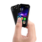 SERVO S10 Pro Mini smartphone IP68 à prova d'água 4G em rede NFC Walkie Talkie Telefone robusto de reconhecimento facial com impressão digital