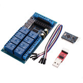 DC 12V 8 Channel Pro mini PLC Board Relay Shield Module Multifunction Delay Timer Switch Board Geekcreit για Arduino - προϊόντα που λειτουργούν με επίσημες πλακέτες Arduino