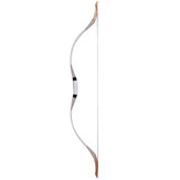 30-70lbs Adult Shooting Archery Longbow White Cowhide Traditional Bow Longbow Recurve Bow Hunting Shooting Bow Stand