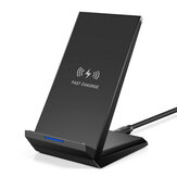 Bakeey 20W Double Coil Fast Qi Wireless Charger Dock Stand para Samsung Huawei