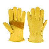 Heavy Duty Leather Gardening Work Outdoor Gloves Men Women Thorn Proof Work Gloves