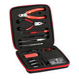 V2 DIY Készlet All-in-One Vape Ceramic Csipesz Heat Wire Pliers Tool Bag 521 Mini Tab Scissors Resistance Tester